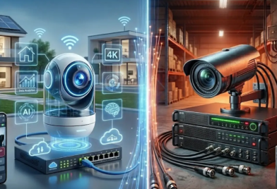 CCTV IP vs CCTV tradicional
