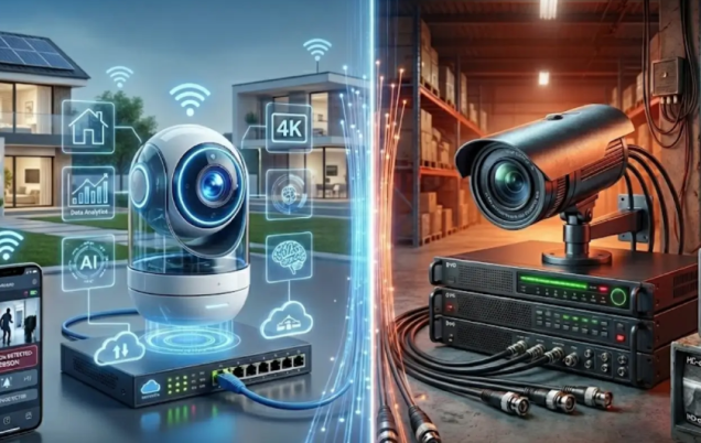 CCTV IP vs CCTV tradicional