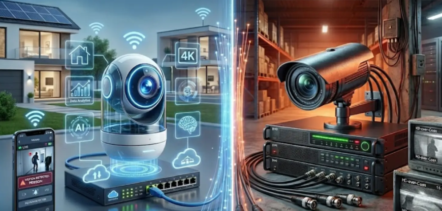 CCTV IP vs CCTV tradicional