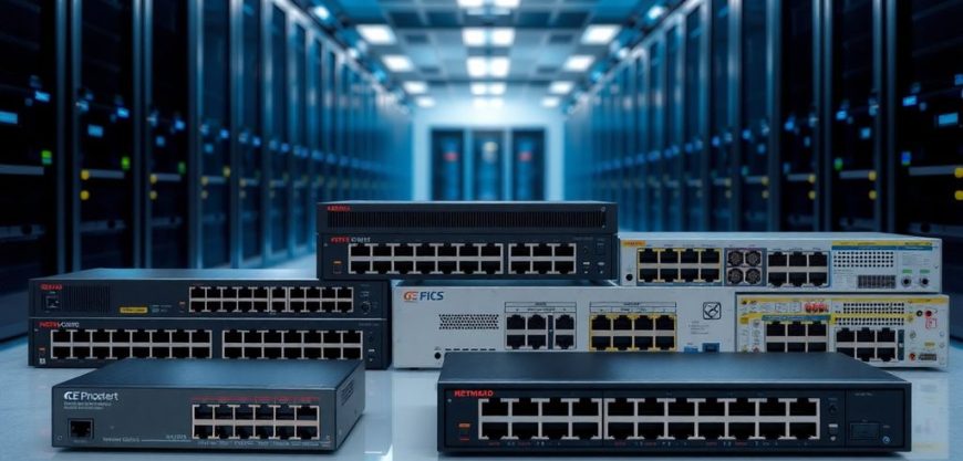 Tipos de switches de red: características y usos empresariales
